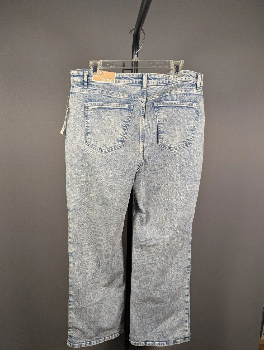 Michael Michael Kors Acid Wash High Rise Jeans Size 12 NWT A-255